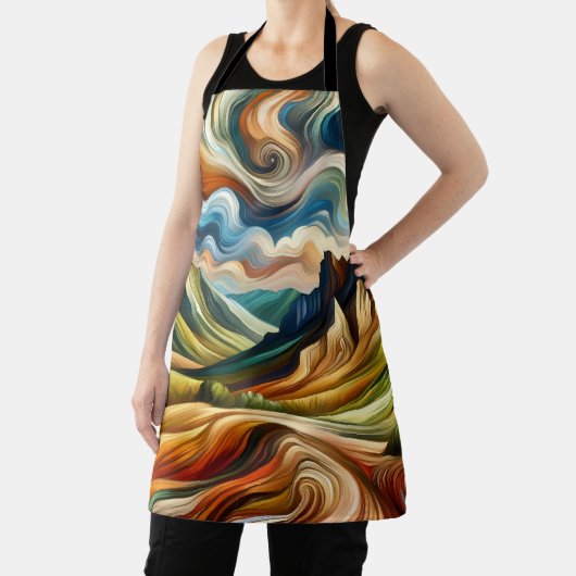 The Mountains Schürze (InSitu)