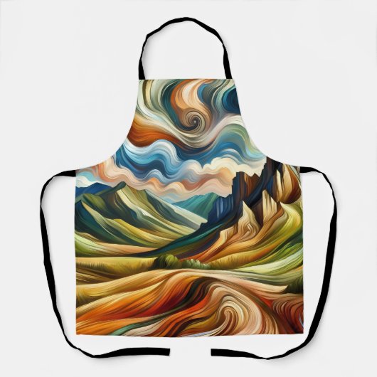 The Mountains Schürze (Vorderseite)