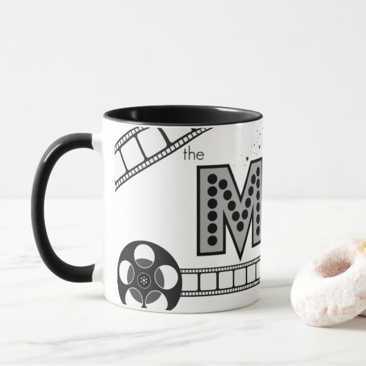 *The Movies* Mug Tasse (Mit Donut)