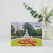 The Mozart Monument in Vienna Austria Postkarte (Stehend Vorderseite)