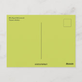 The Mozart Monument in Vienna Austria Postkarte (Rückseite)