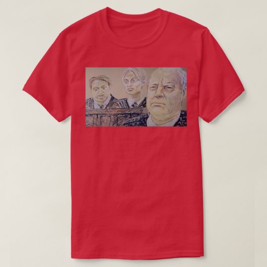The Mucklowes in Court T-Shirt (Design vorne)