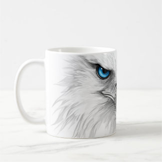 The mug is beautiful with the image of a bird's kaffeetasse
