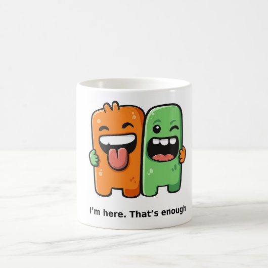 ☕ The Mug of Ultimate Vibes 😎🎉 Kaffeetasse (Mittel)