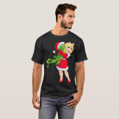 The Muppets Kermit Miss Ggy Christmas T-Shirt (Vorne ganz)