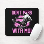 The Muppets Miss Ggy Don't Mess With Moi Small  Mousepad (Mit Mouse)