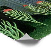 The Muse Inspirierend the Poet, 1908-09 Poster (Ecke)