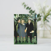 The Muse Inspirierend the Poet, 1908-09 Postkarte (Stehend Vorderseite)