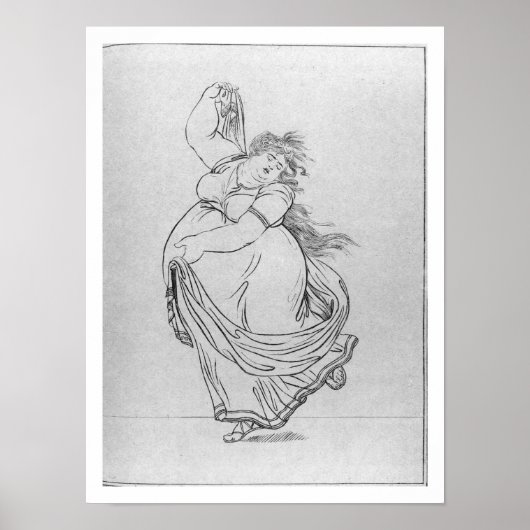 The Muse of Dance, Plate VI von einer neuen Ausgab Poster (Vorne)