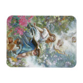 The Muse of Poesie (von Konstantin Makovsky) Magnet (Horizontal)