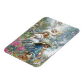 The Muse of Poesie (von Konstantin Makovsky) Magnet (Linke Seite)