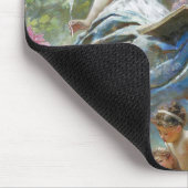 The Muse of Poesie (von Konstantin Makovsky) Mousepad (Ecke)