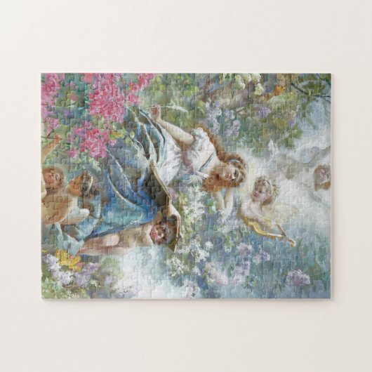 The Muse of Poesie (von Konstantin Makovsky) Puzzle (Horizontal)