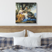 The Muses, Clio, Europe and Thalia, c.1652-55 Leinwanddruck (Insitu (Schlafzimmer))