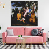 The Muses Melpomene, Erato and Polymnia, 1652-55 Leinwanddruck (Insitu (Wohnzimmer))