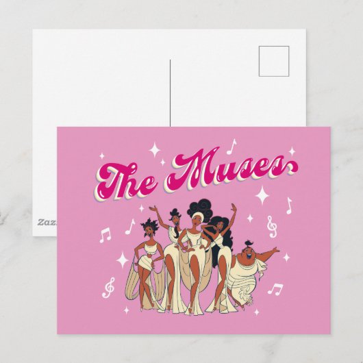 The Muses Postcard Postkarte (Vorne/Hinten)
