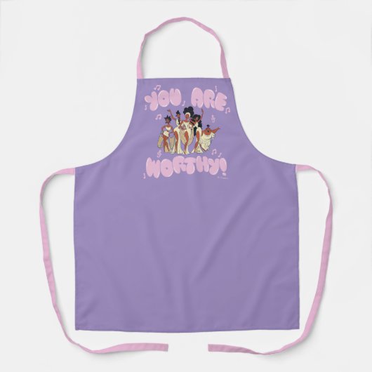 The Muses - You Are Worthy Apron Schürze (Vorderseite)