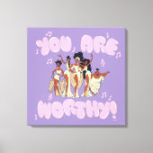 The Muses - You Are Worthy Canvas Print Leinwanddruck (Vorderseite)