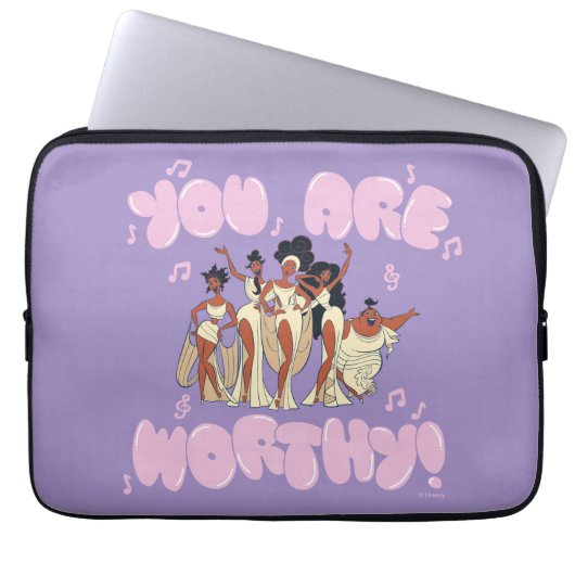 The Muses - You Are Worthy Laptop Sleeve (Vorderseite)