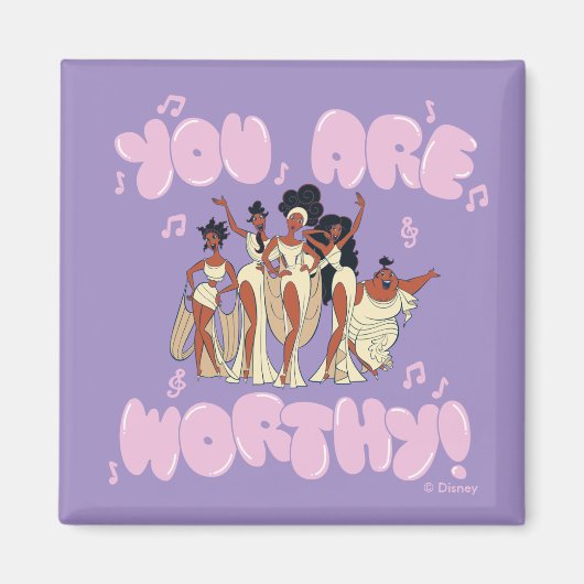 The Muses - You Are Worthy Magnet (Vorne)
