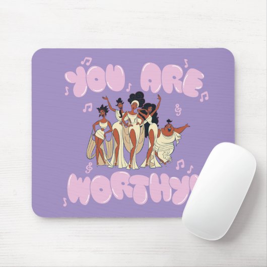 The Muses - You Are Worthy Mouse Pad Mousepad (Mit Mouse)