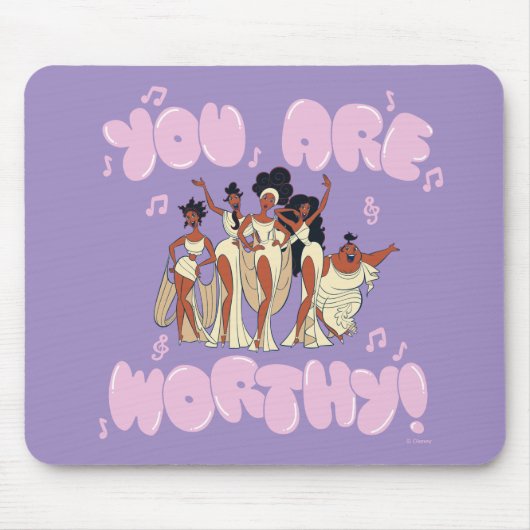 The Muses - You Are Worthy Mouse Pad Mousepad (Vorne)