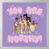 The Muses - You Are Worthy Poster (Vorne)