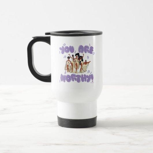 The Muses - You Are Worthy Travel Mug Reisebecher (Links)