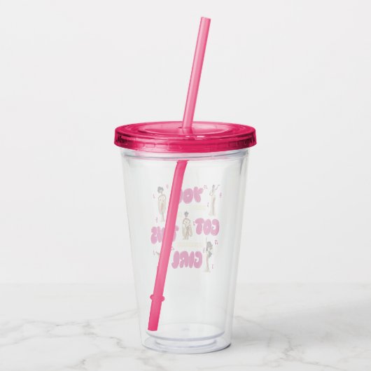 The Muses - You Got This Girl Acrylic Tumbler Acryltrinkbecher (Rückseite)