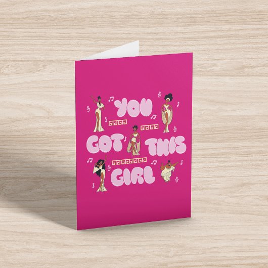The Muses - You Got This Girl Card Karte