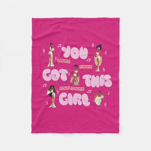 The Muses - You Got This Girl Fleece Blanket (Vorderseite)