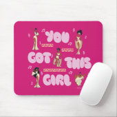 The Muses - You Got This Girl Mouse Pad Mousepad (Mit Mouse)