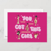 The Muses - You Got This Girl Postcard Postkarte (Vorne/Hinten)