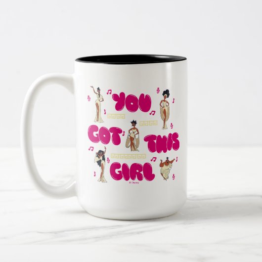 The Muses - You Got This Girl Two-Tone Coffee Mug Zweifarbige Tasse (Links)