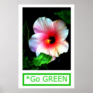 The MUSEUM Artist Series by Gibney Go Hibiskus Poster