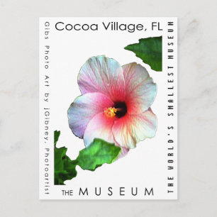 The MUSEUM Artist Series by Gibney Hibiskus1 Postkarte