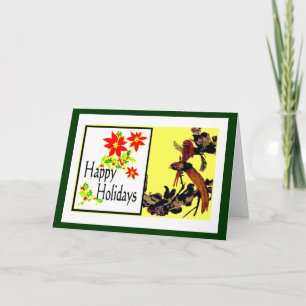 The MUSEUM Artist Series J. Gibney Happy Holidays Feiertagskarte