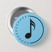 The Music Hub Button (Vorne & Hinten)