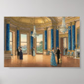 The Music Room of Buckingham Japanese Woodblock Pr Poster (Vorne)