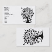 The_Music_Tree Visitenkarte (Vorne/Hinten)