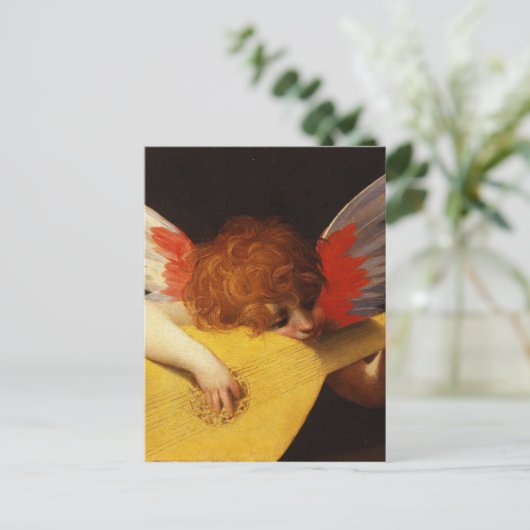 The Musical Angel Feiertagspostkarte (Stehend Vorderseite)