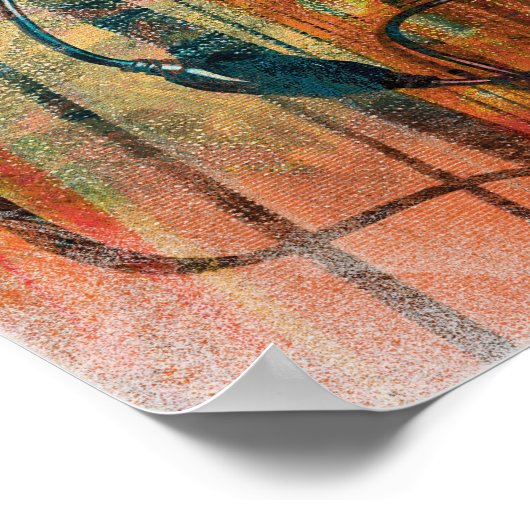 The musical red-headed Ed-phones of Alphonse Poster (Ecke)