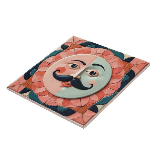 The Mustached Muse Fliese (Seite)