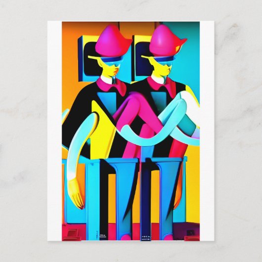 The Muster Drill Postkarte (Vorderseite)