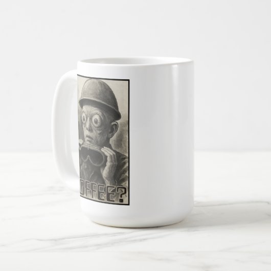 The Mutant Big Eyes Radioactive Mug Kaffeetasse (Vorderseite Links)