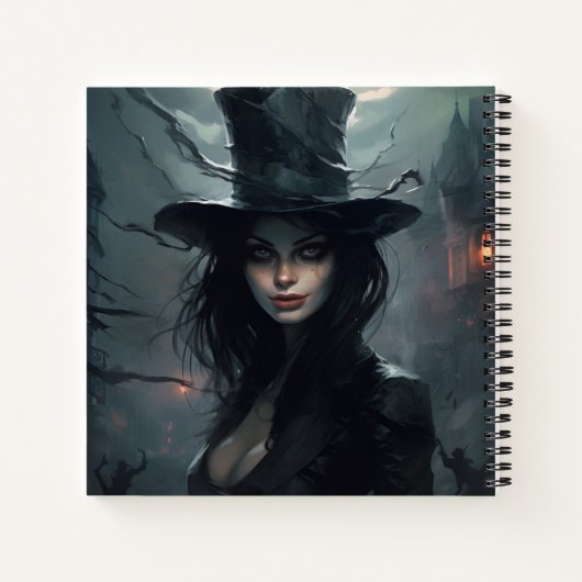 The Mysterious Maiden Notizblock (Rückseite)