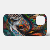 The Mysterious Owl Tough Apple iPhone 13 mini Case (Rückseite (Horizontal))