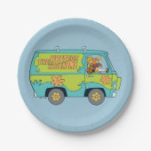 The Mystery Machine Right Side Pappteller (Vorderseite)