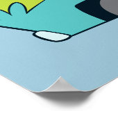 The Mystery Machine Right Side Poster (Ecke)