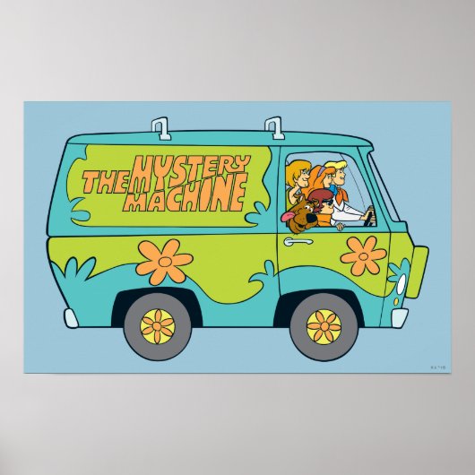 The Mystery Machine Right Side Poster (Vorne)